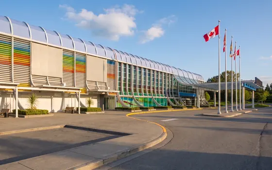 Elements Casino Surrey front with rainbow louvres